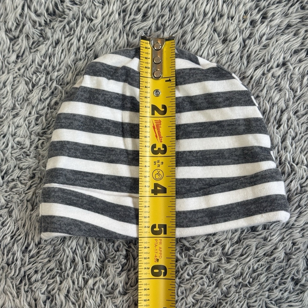 Lot Of 3 Baby Hats Crib Caps Beanies Tahari Honest Gerber 0-6 Months - Picture 15 of 16